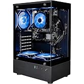 Olialia Prebuilt Gaming PC, Ryzen 5 5600GT, 32GB RAM, 1TB PCIe SSD | Ideal for Gaming, Remote Work, Programming, 600W Power, Software-Controlled ARGB Lighting Fans, WiFi 6, Windows 11 Home