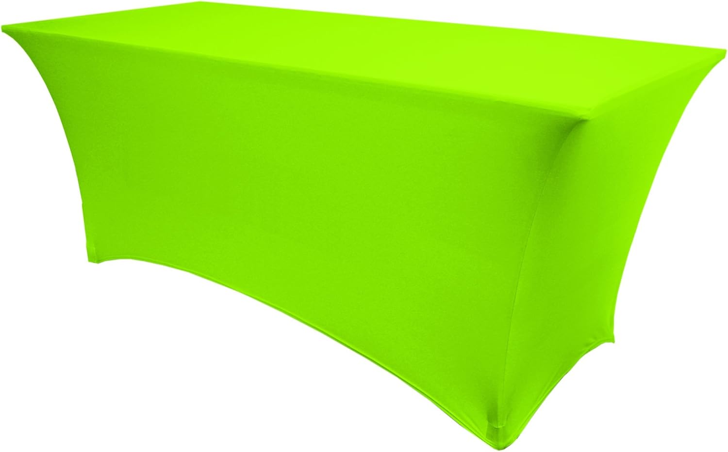 Ultimate Textile 6 ft. Fitted Spandex Table Cover Fits 18