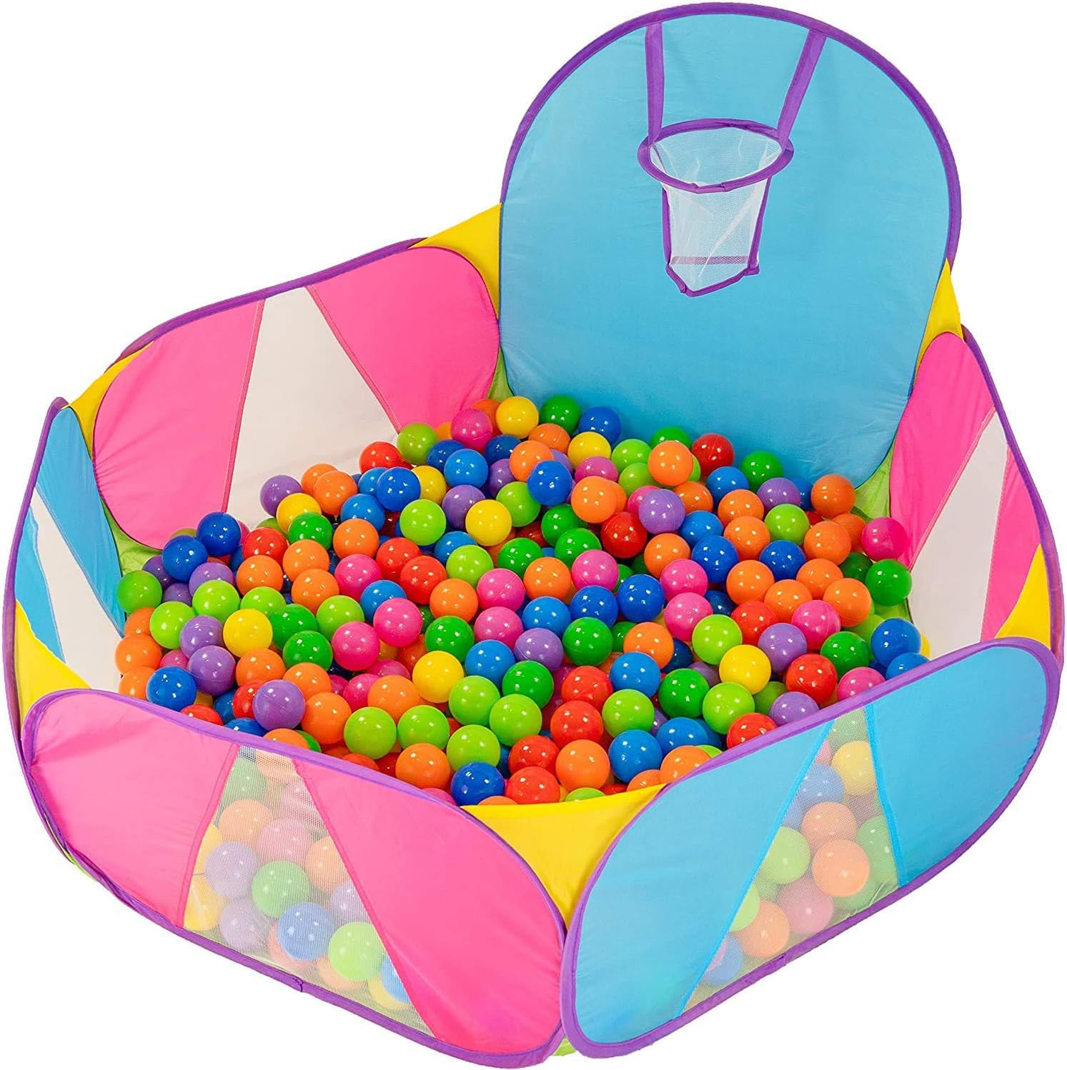 NUBUNI Ball Pit for Baby : Playpen ball Pool : Playhouse : Ball Pit Balls : Playpen Baby Play House for Kids : Play Tent for Kids Pool Balls Baby Ball Pit D