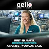 Cello C4320DVB 43 Inch LED TV Freeview Satellite Frameless Made in UK view 2