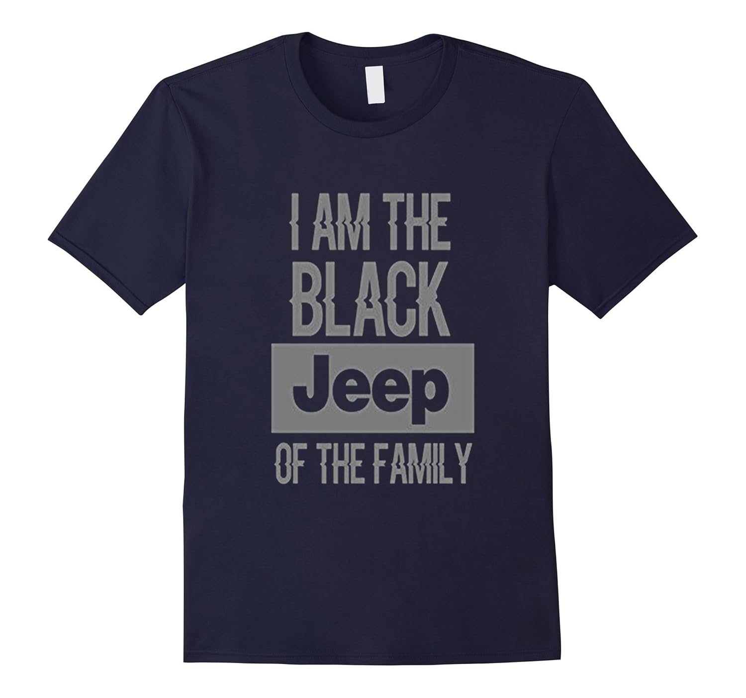 i am the black jeep of the family t-shirts-Rose