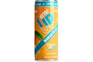 PRÜVIT Mango Dash //Up® Drink – Ready-to-Drink Ketones for Focus for Men and Women