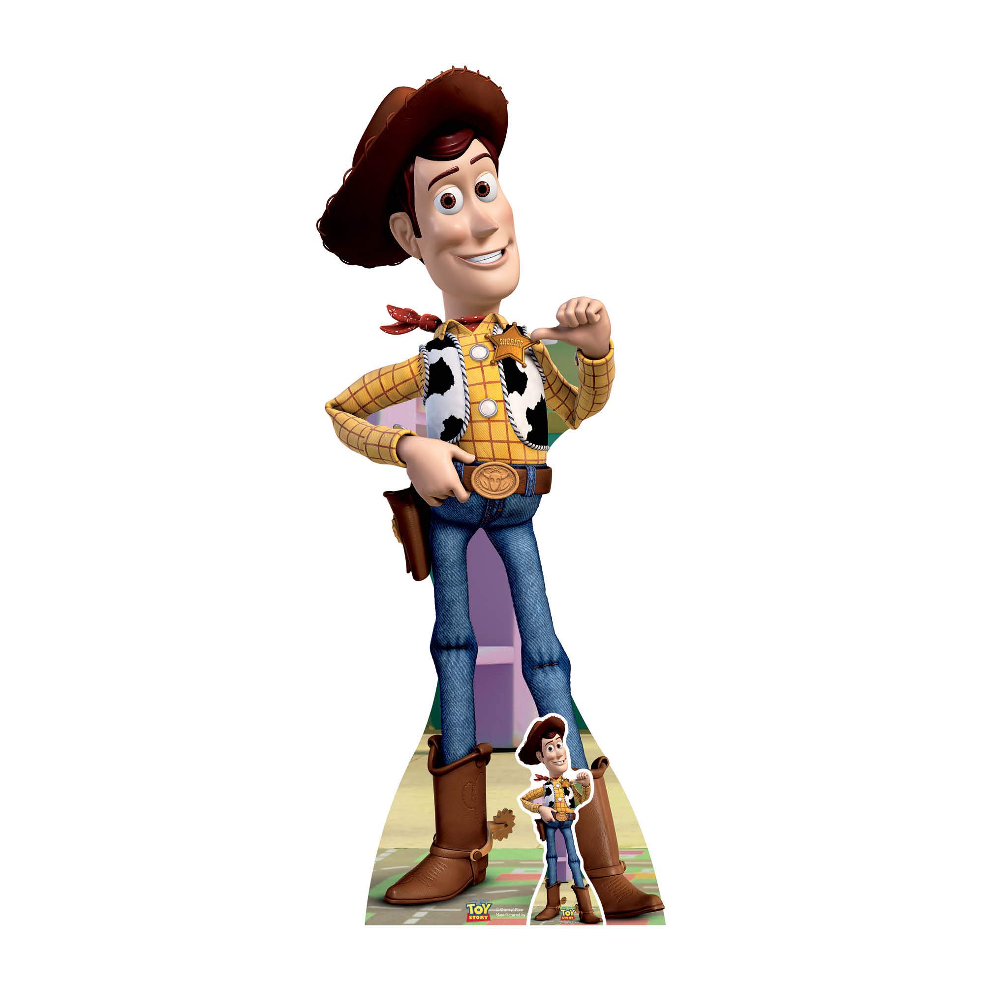 Star Cutouts SC374 Disney Lifesize Cutout of Woody Toy Story
