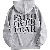 RoseSeek Women's Letter Print Hoodies Oversized Sweatshirt Long Sleeve Tops Pullover Pocketed Streetwear Women Outfits