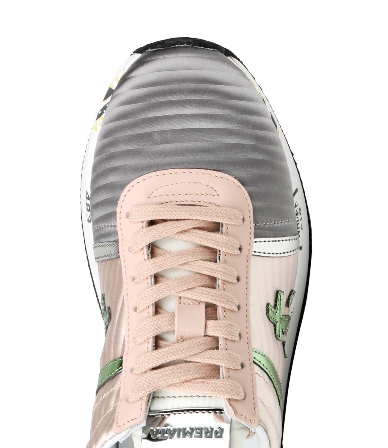 Premiata Sneakers Conny 3617 Donna Raso Grigio e Rosa | Sabot Arezzo