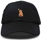 DALIX Capybara Cap Embroidered Dad Baseball Hat Cotton Adjustable Womens