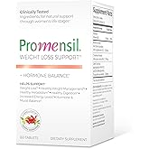 Promensil Weight Loss Support - Berberine HCL Supplement for Women, Healthy Weight Management, Metabolic Health with ECGC Green Tea Extract, 1500mg Berberine Per Serving - 60 Tablets