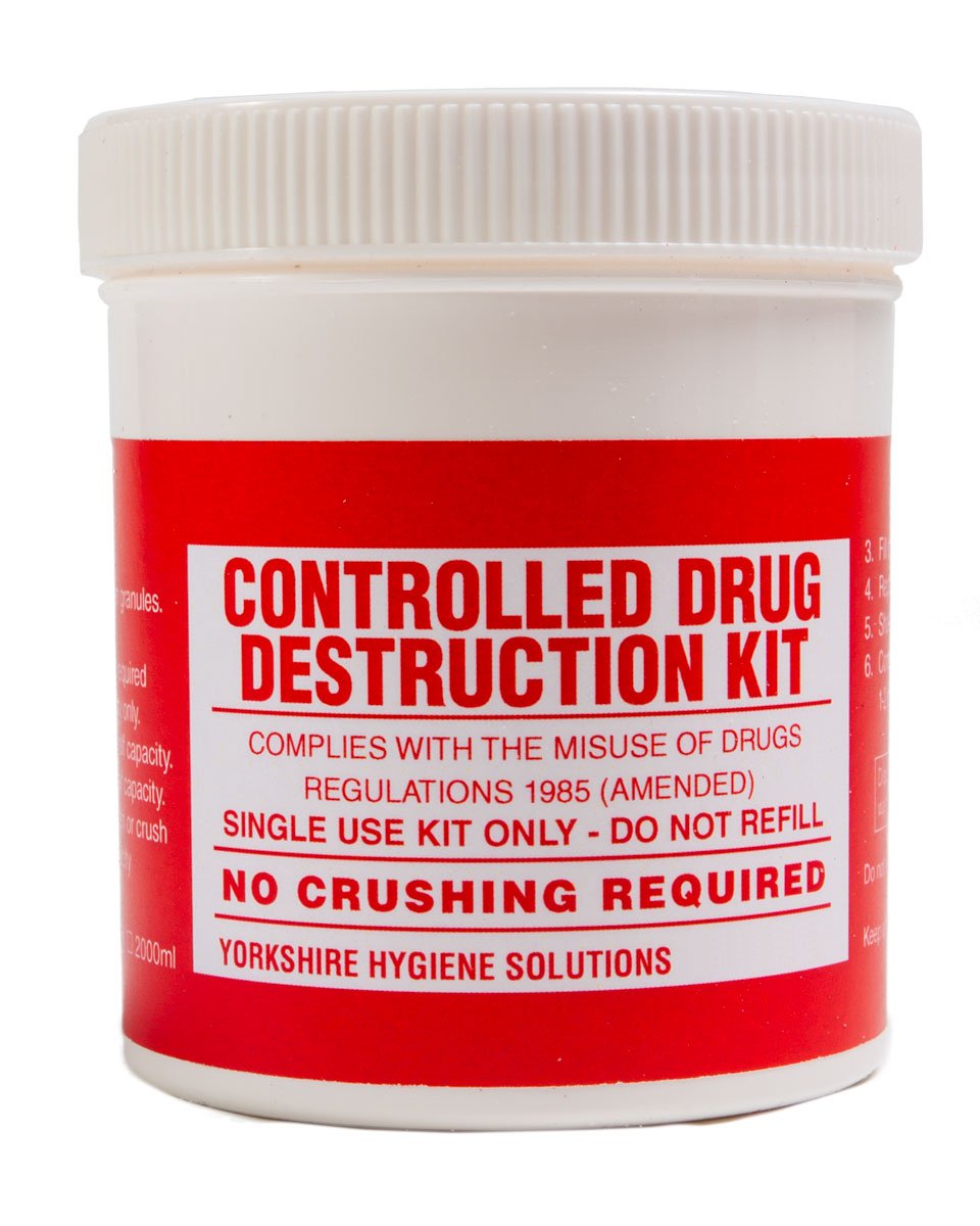 Controlled Drug Destruction Kit (250ml) Amazon.co.uk Health