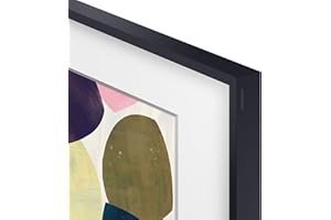 SAMSUNG 32-inch Class The Frame Customizable Bezel - Black (SCFT32BL/ZA, 2020 Model)