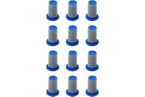 TopHomer 12 Packs Stainless Steel Strainer Spraying Nozzle Mesh Filter with Anti-Drip Design for Spraying Operations Waterpro