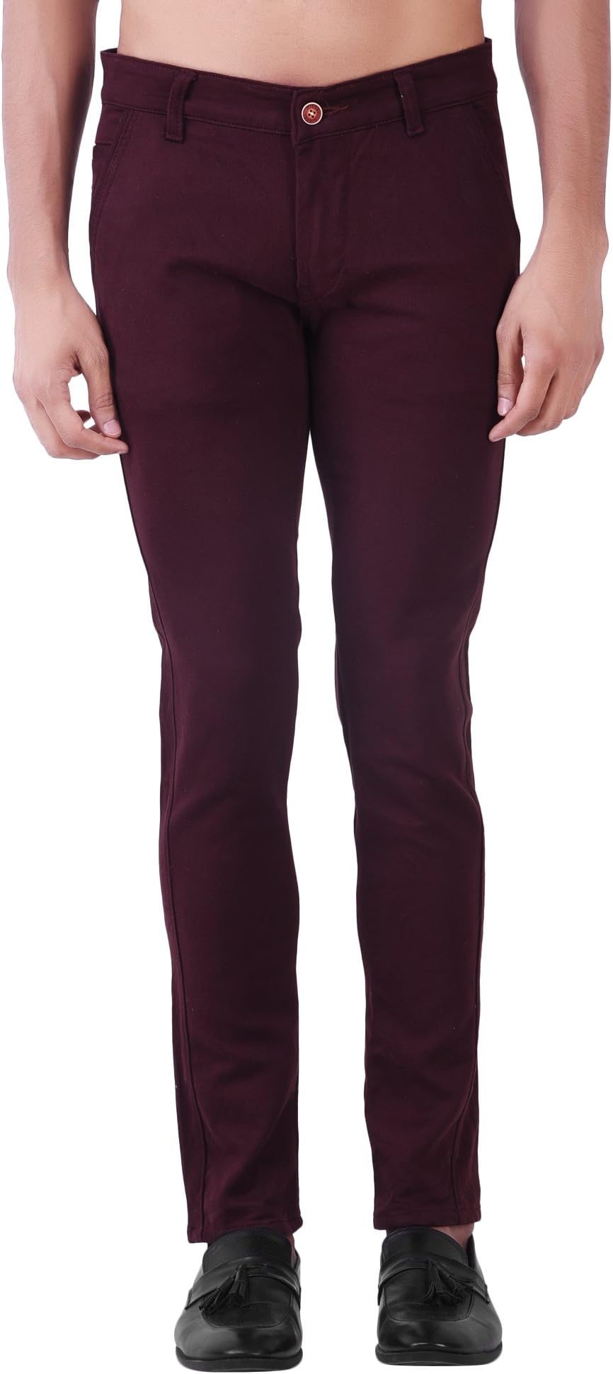 JACK N JOE Cotton Trouser Slim Fit