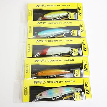 Amazon Rio ルアー ５個セット 夜で光る 重心移動固定ウェイト ストレートリトリーブ ナチュラルローリング 爆釣 魚 シーバス リオ Rio ルアー