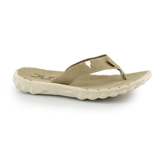 Hey Dude Shoes Sava Chestnut Canvas Flip Flop 48/9 Amazon.co.uk Shoes