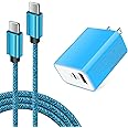 Amazon.com: USB C Wall Charger, 20W Dual Port Fast Charging Block ...