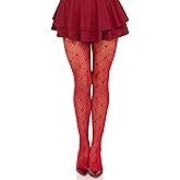 Leg Avenue Womens Love Struck Heart Net Tights