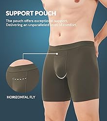 DAVID ARCHY Mens Underwear Cotton Boxer Briefs with