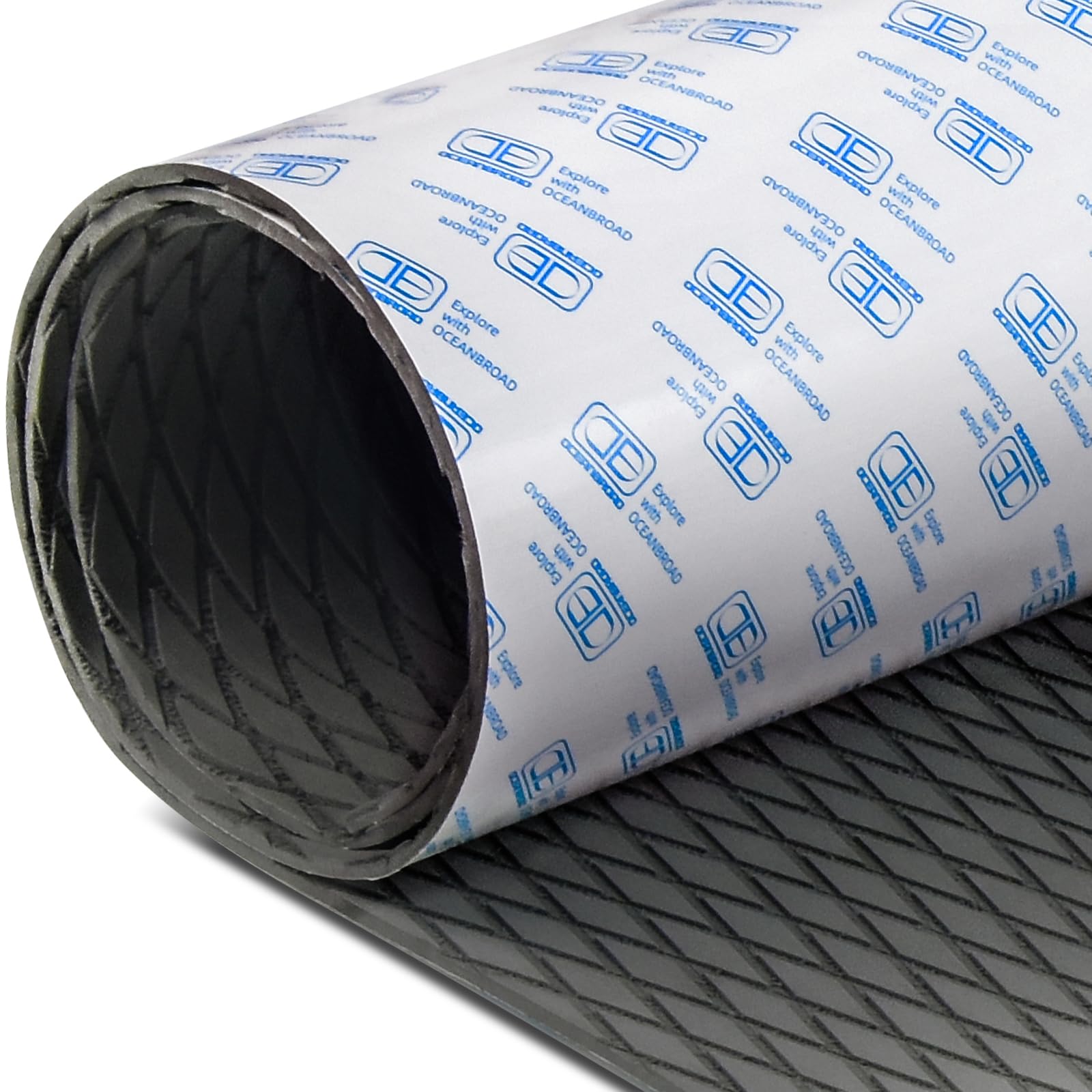 OCEANBROAD Self-Adhesive 96''x23.5'' Boat Flooring