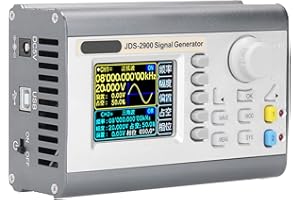 Generator - DDS Generator Counter with LCD Display, High Precision Dual-Channel Function Generator Pulse Frequency Meter 266M
