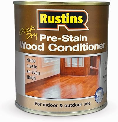 Rustins Pre Stain Wood Conditioner 500ml for Smooth Staining Finish