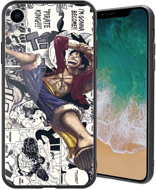 Amazon Com For Iphone6 Ultra Thin Anti Scratch Tempered Glass Phone Case Japanese Manga Game Animation One Piece Design 506 Iphone6 Cover For Teens And Adults