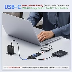 Acer USB C Hub 4 Ports, Multiple USB 3.0 Hub, USBC