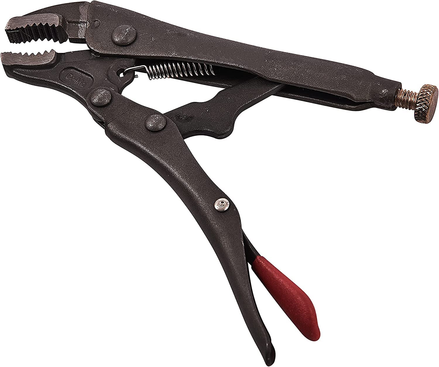 Mr. Gadget's Solutions® 10″ Curved Jaw Locking Pliers – Cr-Mo