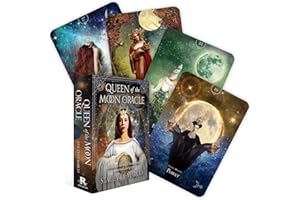 Queen of the Moon Oracle: Guidance through Lunar and Seasonal Energies (44 Full-Color Cards and 120-Page Guidebook)