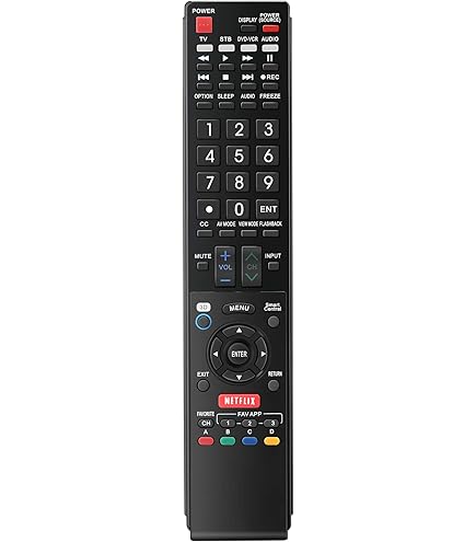 Mando GA857WJSA Mando A Distancia De Repuesto Para Sharp Aquos GA841WJSA LC-40LE821E LC Repuesto Mando TV Sharp