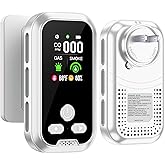 5IN1 Plug in Carbon Monoxide Detector &Smoke & Combustible Natural Gas Alarm Combination 200OmAh Builti-in Backup Battery HD 