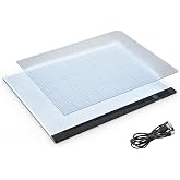 Yinder A3 LED Tracing Light Pad with Self-Healing Cutting Mat, 13 x 19 in | Adjustable Brightness, Translucent Cutting Mat, USB Powered, Tracing, Sewing, Quilting, Diamond Painting, Craft Projects