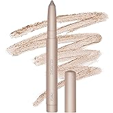 about-face Shadowstick – Long-Wear Cream Eyeshadow Stick – Matte & Pearly Finishes – Vegan, Cruelty-Free, Clean Beauty – 0.049 oz (Lotus Leaf- Pearly Champagne)