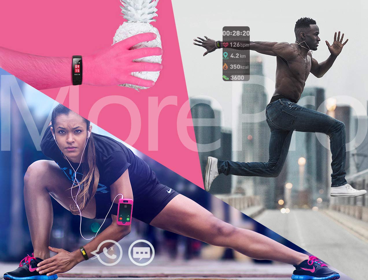 MorePro Fitness Trackers