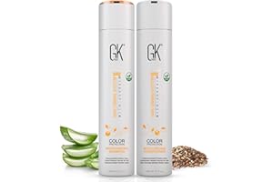 GK Hair Color Protection Moisturizing Shampoo and Conditioner Set for Color Treated Hairs, Sulfate, Paraben, and Dye Free, with Naturally Derived Clean Ingredients (10.1 Fl Oz x 2)
