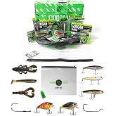 GOOGAN Squad Monster Crate - Ultimate Bass Fishing Lure Kit &amp; Tackle Box