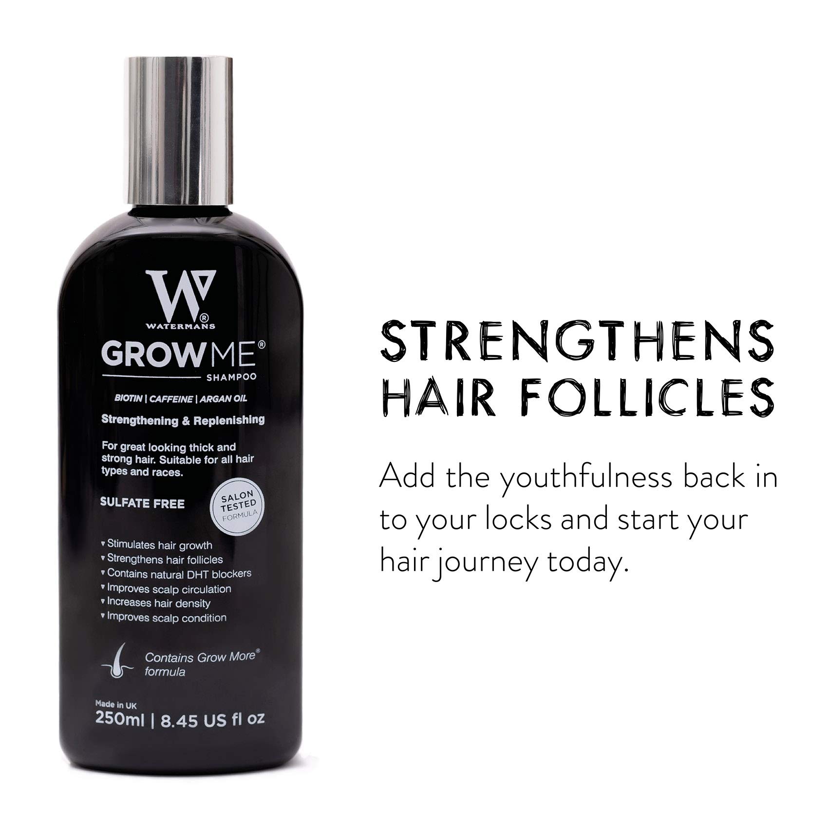 Best Hair Growth Shampoo Sulphate Paraben Free Caffeine Biotin
