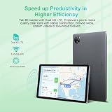 Blackview TAB 80 LTE 8GB RAM 128GB Storage Blue Tablet view 3