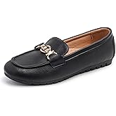 VERDASCO Women's Loafers Comfort Slip-Ons Flat Work Shoes Casual Moccasins Penny Loafers Lady Dress Shoes