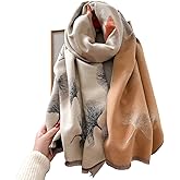 First Choose Women's Blanket Chunky, Pashmina Shawls Wraps Oversized Winter & Fall Warm Scarfs Soft Cashmere Feel for Women