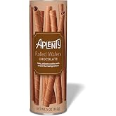 Aplenty, Chocolate Rolled Wafers, 5 Oz
