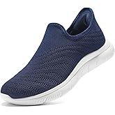 STQ Slip on Sneakers Women Walking Shoes Tennis Arch Support Lightweight Breathable Mesh Maternity Elderly Nurse Orthopedic Plantar Fasciitis Standing Comfort Workout Gym Travelling