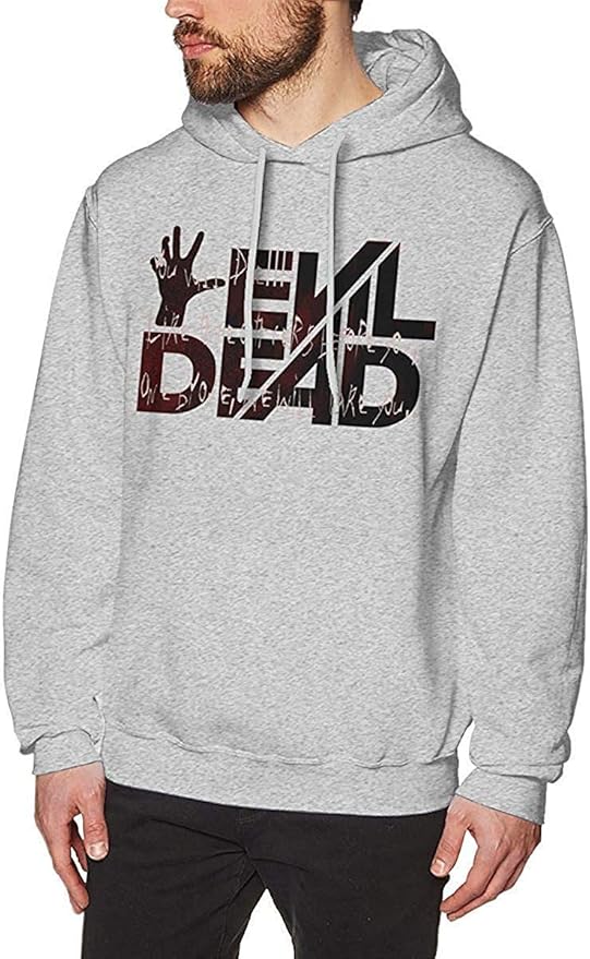 SHUNFAN Evil Dead Men's Hoodies Sweater Gray Amazon.co.uk Clothing