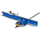 Kreg Precision Miter Gauge System, Table Saw Miter Gauge, KMS7102 | High Accuracy Angle Cutting Tool, Adjustable Table Saw Miter Gauge Fence
