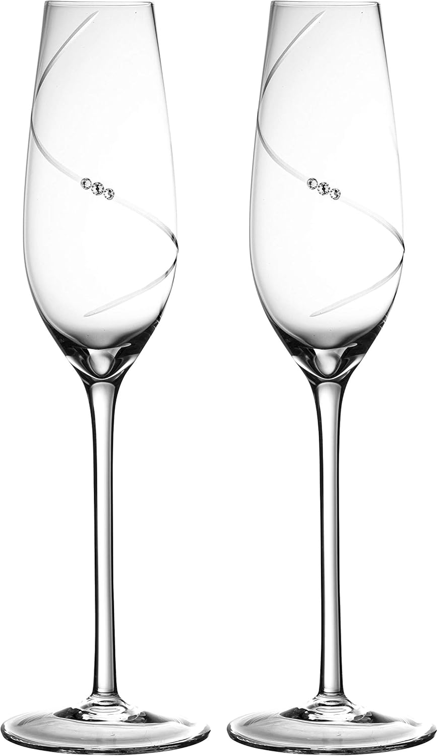 Lenox Toasting Flutes (Jeweled Ribbon)