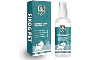 APOHEN Bitter Apple Spray for Dogs to Stop Chewing and Licking, 150ml - No Chew Spray for Dogs, Stop Licking Wounds and Hot Spots, Protecting Furniture, Pet Corrector Spray for Dogs, Alcohol Free/Non-Toxic