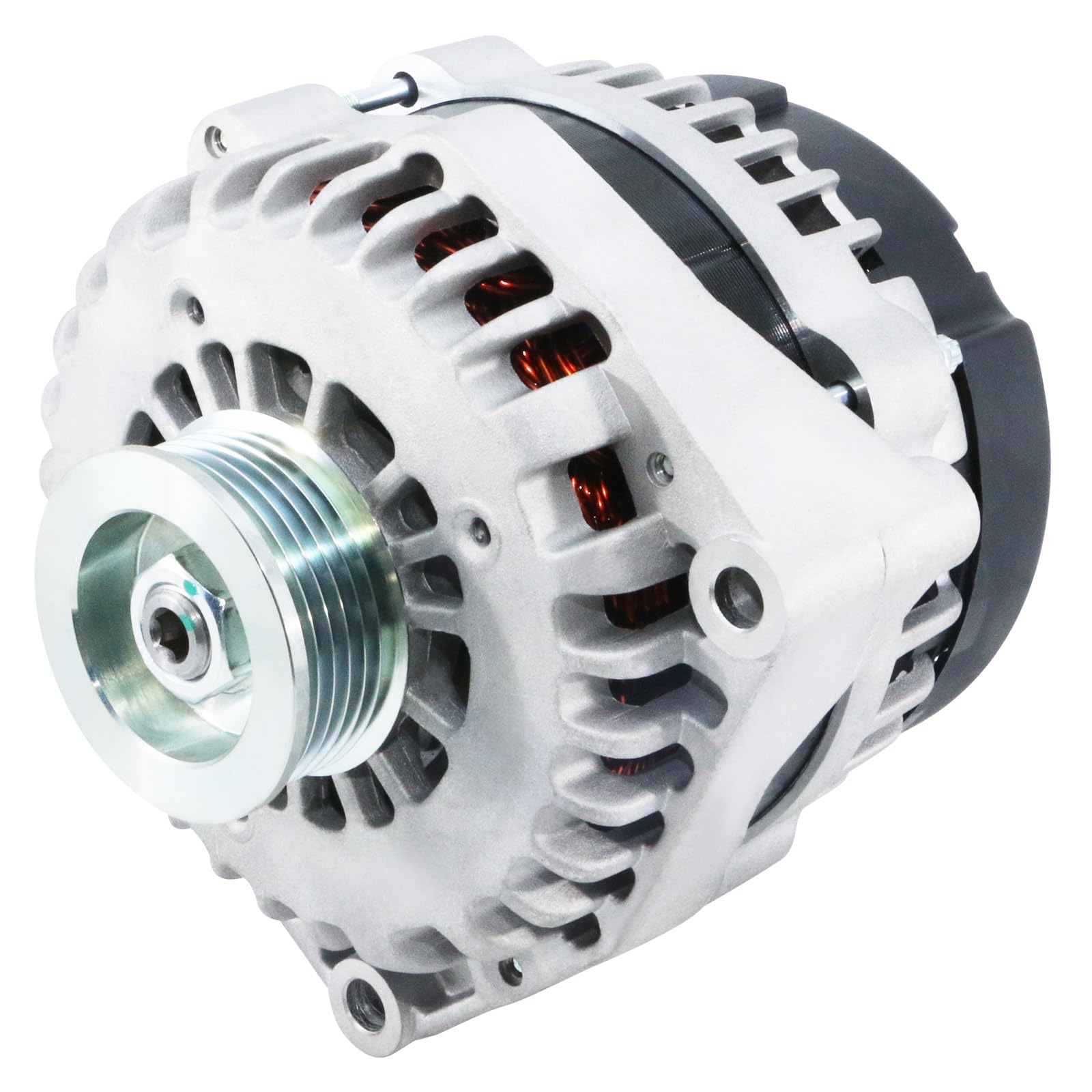 Photo 1 of 8301N Alternator 160Amp High Output Compatible with 2007-2014 Cadillac Escalade 6.0 6.2, 07-14 GMC Yukon, Chevy C K Silverado Truck 6.2, 2007 2008 2009 2010 2011 2012 2013 15857608 15905871 25877026