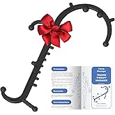 Ranarose Deep Tissue Back & Neck Massager - Back Massager Stick for Pain Relief, Muscle Knot Remover, Trigger Point Massage Tool for Full Body, Shoulders, Legs - Pressure Point Massage Tool (Black)