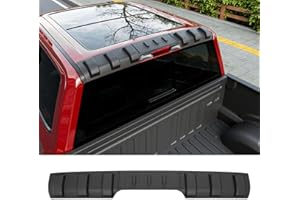 powoq Rear Roof Protector Compatible with 2015-2020 Ford F150 Truck Cab Roof Protector TPE Rear Spoiler Replacement for 2015-2020 Ford F-150 Accessories