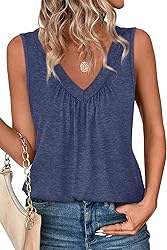 OFEEFAN Womens Tank Tops Loose Fit Summer Workout