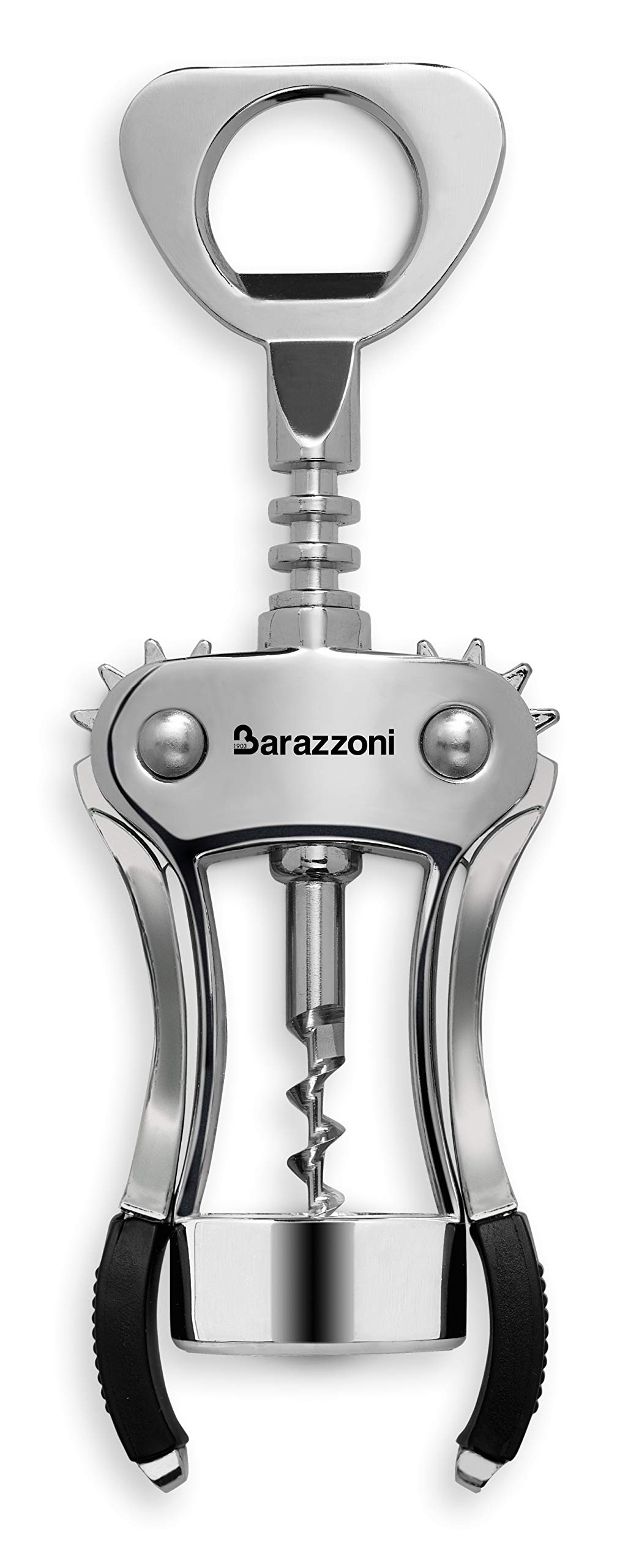 Barazzoni 8640020500 Corkscrew/Bottle Opener, My Utensil, Stainless Steel