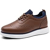 Bruno Marc Boy's MaxFlex Dress Sneakers Oxfords Casual Wingtip Brogue Shoes